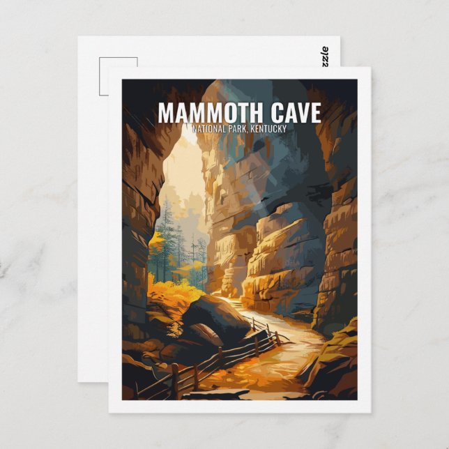 Mammoth Cave National Park Kentucky USA  Postcard (Front/Back)