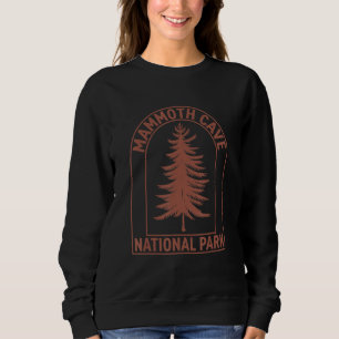 Mammoth Cave National Park Kentucky Vintage Tree Sweatshirt