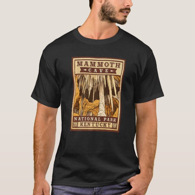 Mammoth Cave National Park Souvenir T-Shirt (Front)
