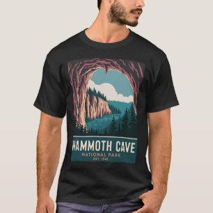 Mammoth Cave National Park Vintage Camping Hiking T-Shirt