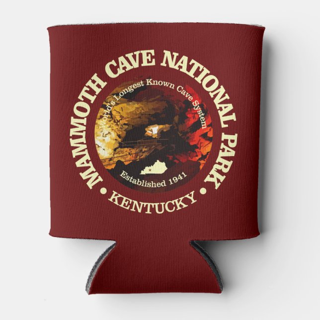 Mammoth Cave NP2 Can Cooler (Front)