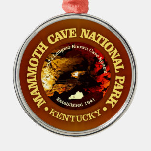 Mammoth Cave NP2 Metal Ornament