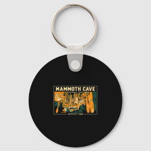 Mammoth cave vintage national park adventure key ring