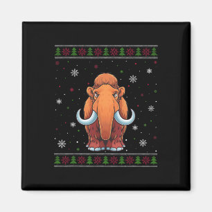 Mammoth Christmas Sweater Men Women Kids Xmas Funn Magnet