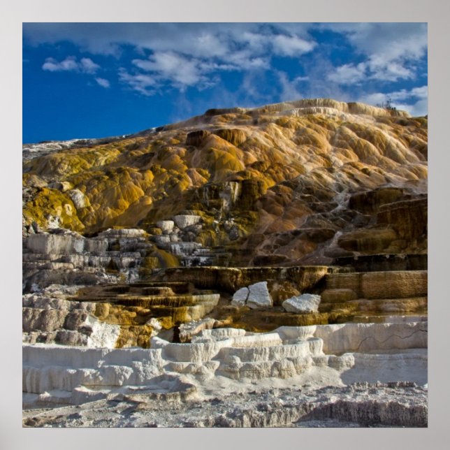 Mammoth Hot Spring Poster (Front)