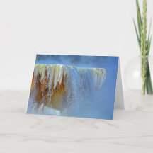 Mammoth Hot Spring Yellowstone Thank You Card