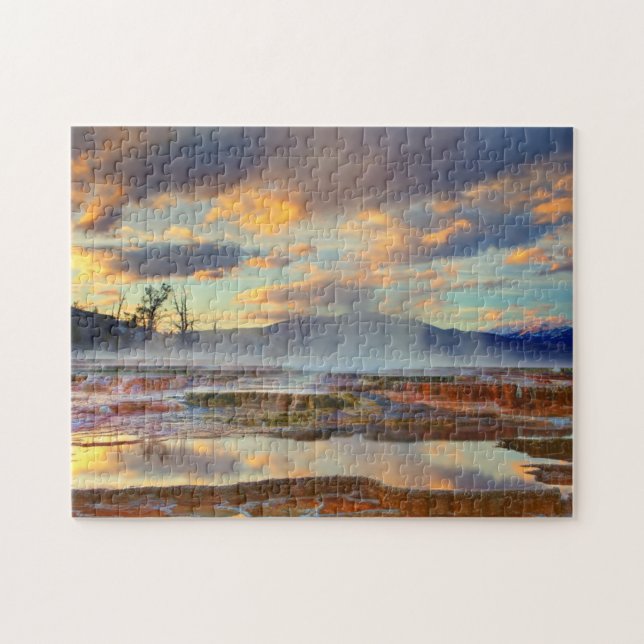 Mammoth Hot Springs Jigsaw Puzzle (Horizontal)
