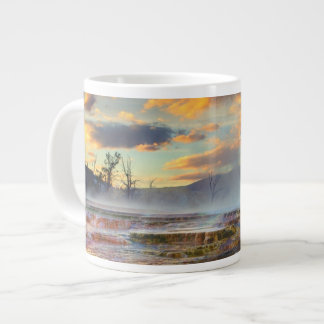 Mammoth Hot Springs Large Coffee Mug