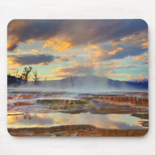 Mammoth Hot Springs Mouse Pad