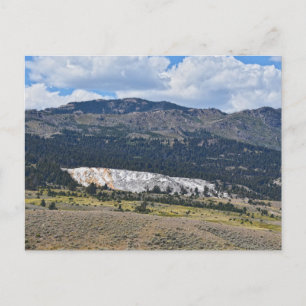 Mammoth Hot Springs Panorama, Yellowstone, Wyoming Postcard