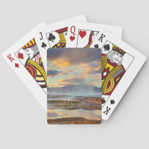 Mammoth Hot Springs Playing Cards