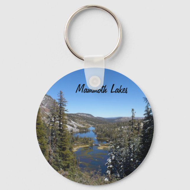 Mammoth Lakes, CA Key Ring (Front)
