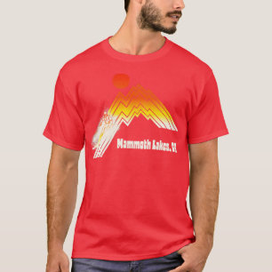 Mammoth Lakes California 70s80s Retro Souvenir Sty T-Shirt