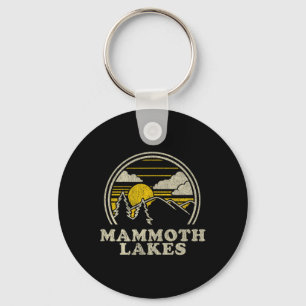 Mammoth Lakes California Ca T Shirt Vintage Hiking Key Ring