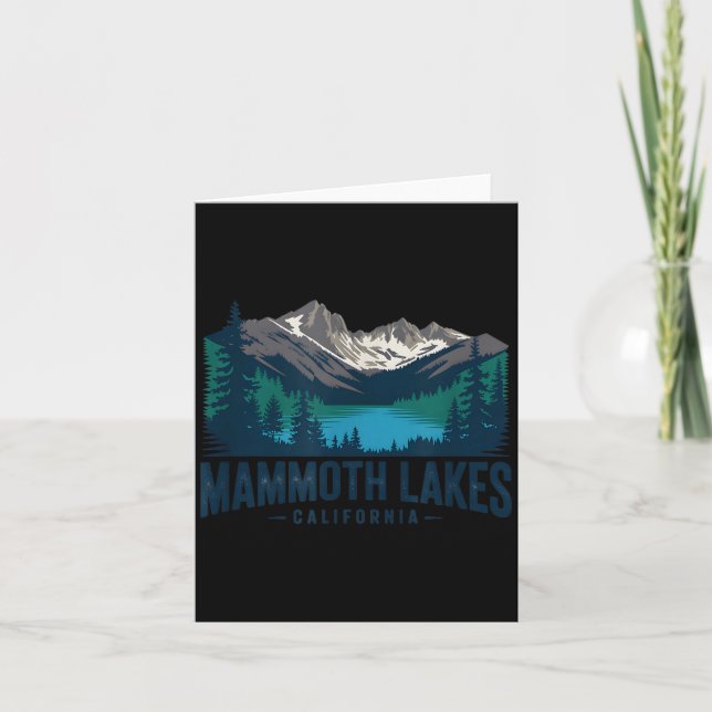 Mammoth Lakes Card (Front)