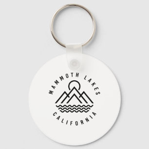 Mammoth Lakes Mountains California Hiking Outdoors Key Ring