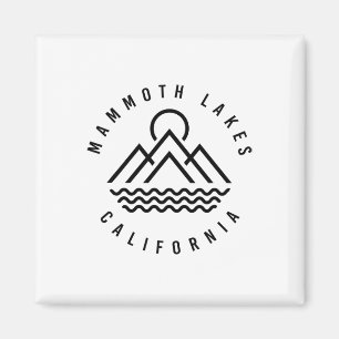 Mammoth Lakes Mountains California Hiking Outdoors Magnet