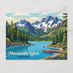 Mammoth Lakes USA Postcard