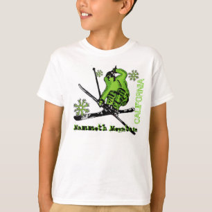 Mammoth Mountain boys California skier tee