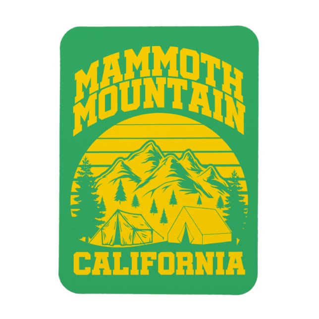 Mammoth Mountain,California Magnet (Vertical)