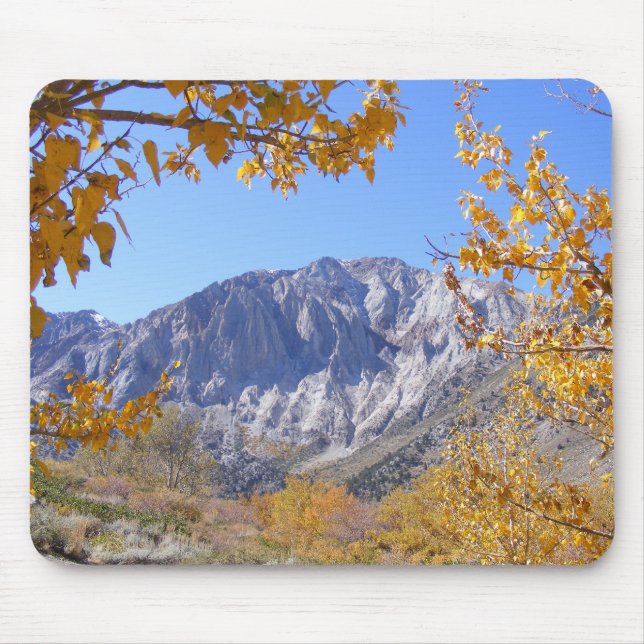 Mammoth Mountain In The Fall Mouse Pad (Front)