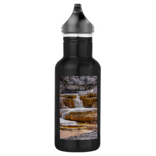 Mammoth Springs Falls Water Bottle