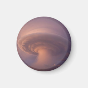 Mammoth Supercell Thunderstorm Mushroom Cloud Magnet