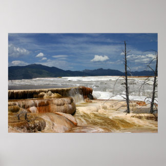 Mammoth Terraces Poster