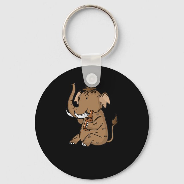 Mammut with a beer key ring (Front)