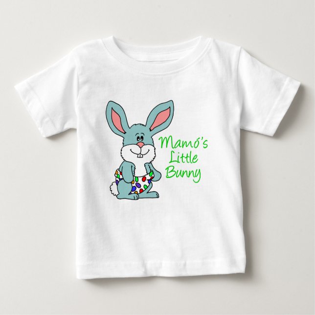 Mamo's Little Bunny Baby T-Shirt (Front)