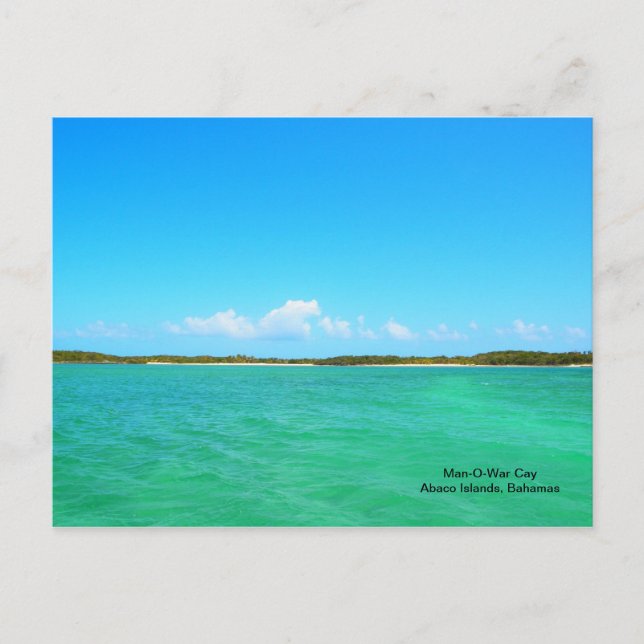 Man0War Cay Postcard (Front)