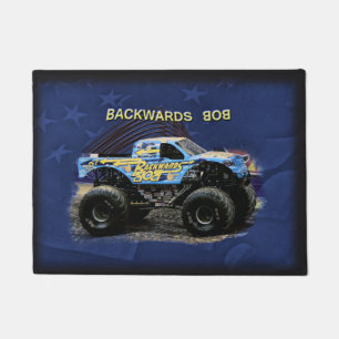 Man and a Boy's Truck Door mat
