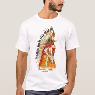 Man And Chief Vintage T-Shirt