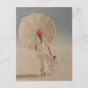 Man and Child I 2010 Postcard