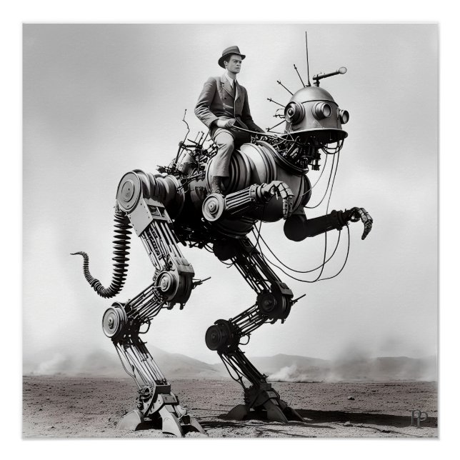 Man and Machine Poster (Front)