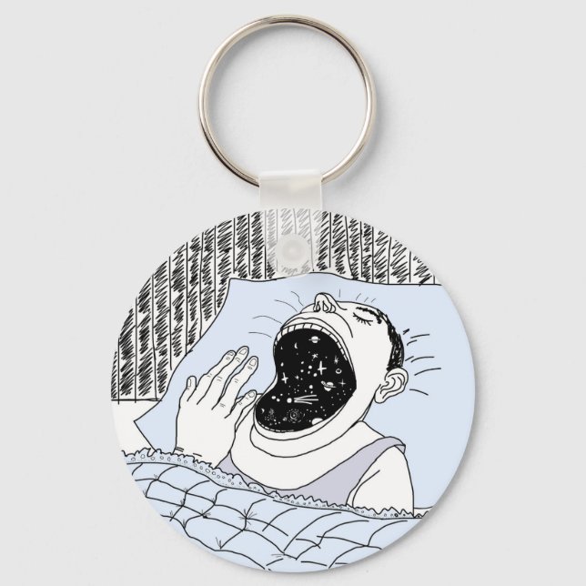MAN AND THE COSMOS KEY RING (Front)