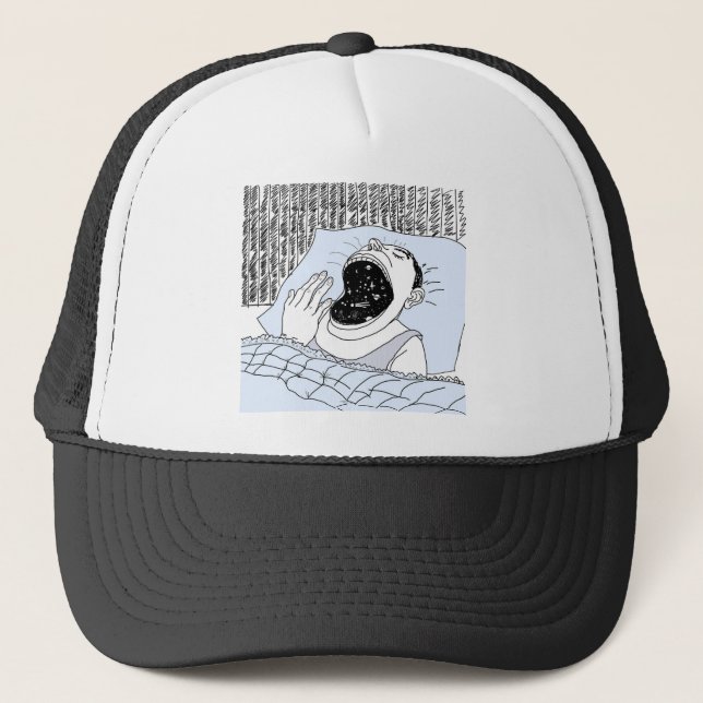 MAN AND THE COSMOS TRUCKER HAT (Front)