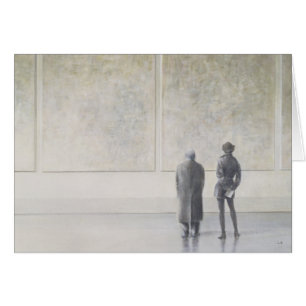 Man and Woman in an Art Gallery