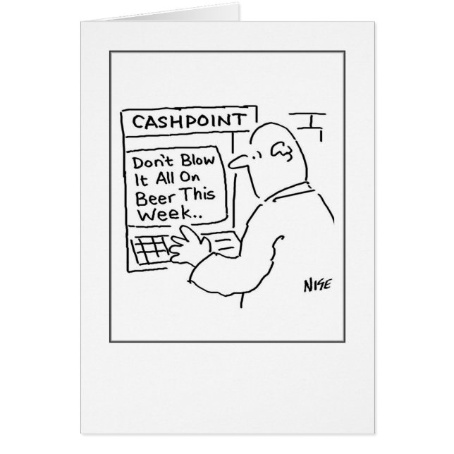 Man at a Cash Machine (Front)