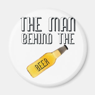 Man Behind the Beer Magnet