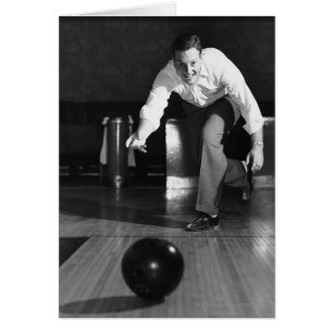 Man Bowling