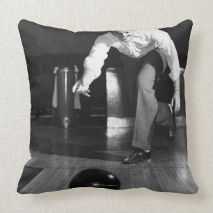 Man Bowling Cushion