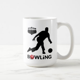Man Bowling Mug