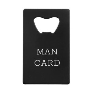 Man Card Personalised with Name