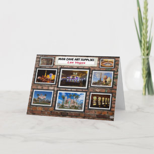 Man Cave Art Las Vegas. Card