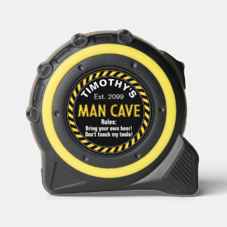 Man Cave Garage Tape Measure Rules 1
