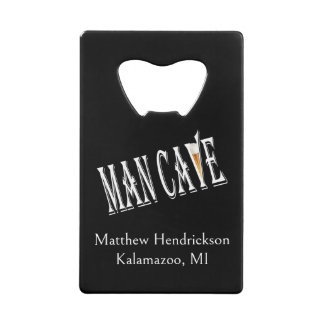 Man Cave Personalised Bottle Opener