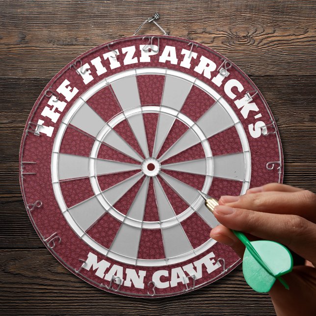 Man Cave Personalised Dartboard (Creator Uploaded)