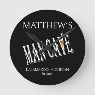 Man Cave Pub Clock Sign