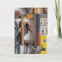 Man Cave - Tools - Father's Day Card